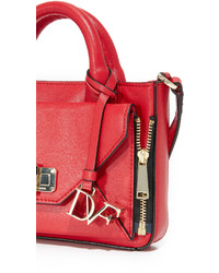 Sac bandoulière rouge Diane von Furstenberg