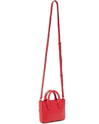 Sac bandoulière rouge Diane von Furstenberg