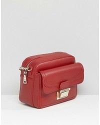 Sac bandoulière rouge Love Moschino