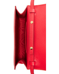 Sac bandoulière rouge Salvatore Ferragamo