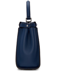 Sac bleu marine Fendi