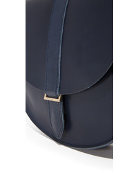 Sac bleu marine Clare Vivier