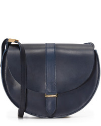 Sac bleu marine Clare Vivier