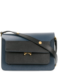 Sac bleu marine Marni