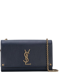 Sac bleu marine Saint Laurent