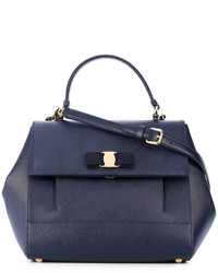 Sac bleu marine Salvatore Ferragamo