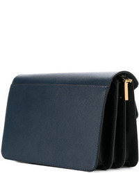 Sac bleu marine Marni