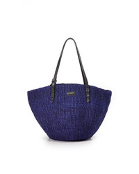 Sac bleu Clare Vivier