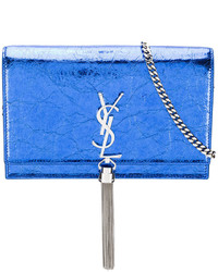 Sac bleu Saint Laurent