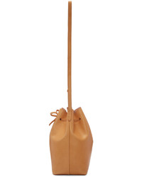 Sac bourse en cuir marron clair Mansur Gavriel