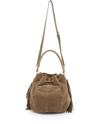 Sac bourse en daim marron Zimmermann