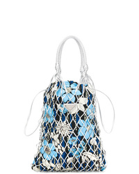 Sac bourse en toile bleu marine