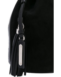 Sac bourse noir Saint Laurent