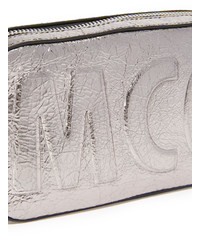 Sac en cuir argenté MCQ