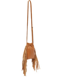 Sac en cuir beige Monserat De Lucca