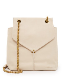 Sac en cuir beige Jerome Dreyfuss