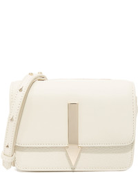 Sac en cuir beige Karen Walker