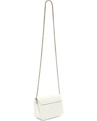 Sac en cuir beige Furla