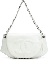 Sac en cuir blanc Chanel