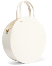 Sac en cuir blanc Clare Vivier