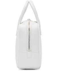 Sac en cuir blanc Courreges