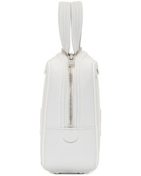 Sac en cuir blanc Courreges