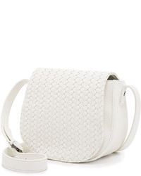 Sac en cuir blanc Deux Lux