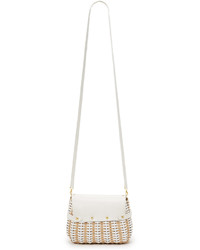 Sac en cuir blanc Serpui Marie