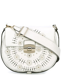 Sac en cuir blanc Furla