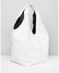 Sac en cuir blanc Asos