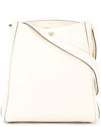 Sac en cuir blanc Valextra