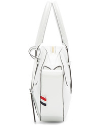 Sac en cuir blanc Thom Browne