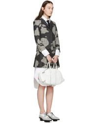 Sac en cuir blanc Thom Browne