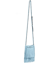 Sac en cuir bleu clair Rebecca Minkoff