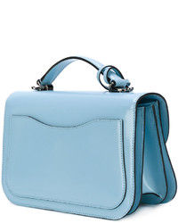 Sac en cuir bleu clair MARK CROSS