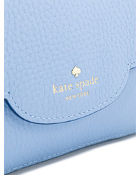 Sac en cuir bleu clair Kate Spade