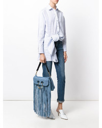 Sac en cuir bleu clair J.W.Anderson