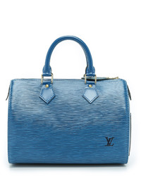 Sac en cuir bleu clair Louis Vuitton