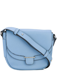 Sac en cuir bleu clair Tila March