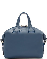 Sac en cuir bleu marine Givenchy