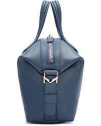 Sac en cuir bleu marine Givenchy