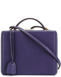 Sac en cuir bleu marine MARK CROSS