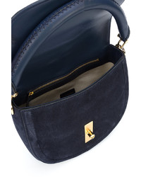 Sac en cuir bleu marine Altuzarra