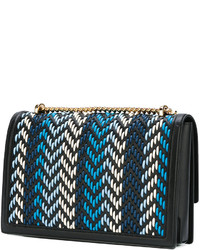 Sac en cuir bleu marine Salvatore Ferragamo