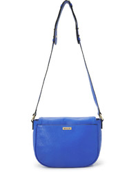 Sac en cuir bleu Milly