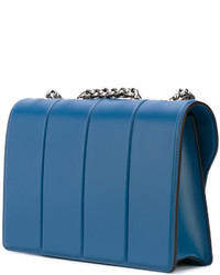 Sac en cuir bleu Marco De Vincenzo