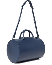 Sac en cuir bleu Building Block