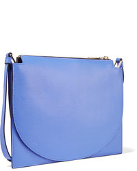 Sac en cuir bleu Victoria Beckham