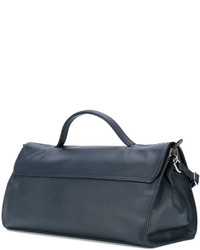 Sac en cuir bleu Zanellato