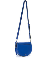 Sac en cuir bleu Rebecca Minkoff